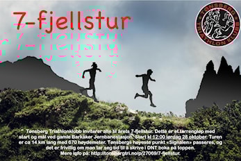 7-fjellstur 28 oktober 2017